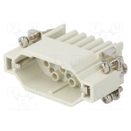 1 pcs x MOLEX - 93601-0092 - Connector: HDC, contact insert, male, S-D, PIN: 15, size 10A, 10A