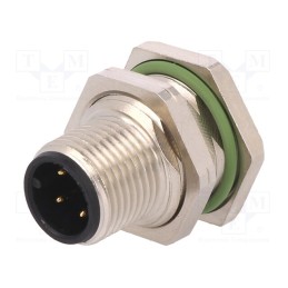 1 pcs x LUMBERG AUTOMATION - 56332 RSHL 4/S 5,5 - Socket, M12, PIN: 4, male, A code-DeviceNet / CANopen, THT