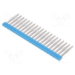 1 pcs x WEIDMu00dcLLER - 1985700000 ZQV 1.5N/20 BL - Comb bridge, ways: 20, blue, A series