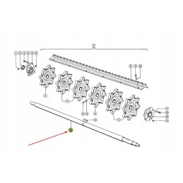 734292 02 flinger shaft l 1 9 m