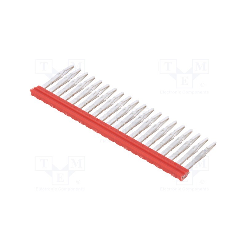 1 pcs x WEIDMu00dcLLER - 1985810000 ZQV 1.5N/20 RD - Comb bridge, ways: 20, red, A series