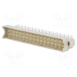 1 pcs x HARTING - 9061486925 - Socket, DIN 41612, type F, male, PIN: 48, d+b+z, THT, angled 90°