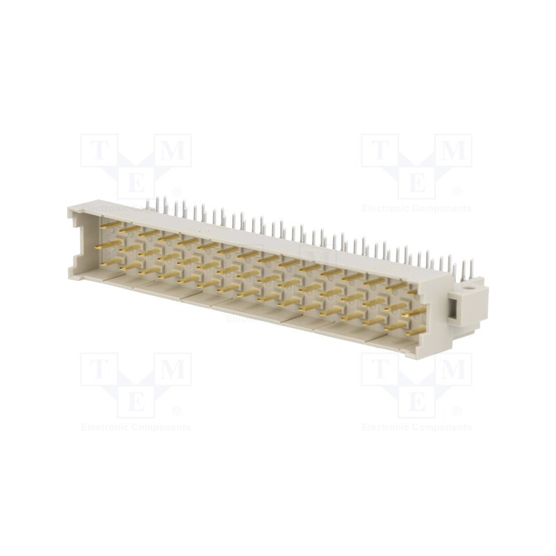 1 pcs x HARTING - 9061486925 - Socket, DIN 41612, type F, male, PIN: 48, d+b+z, THT, angled 90°