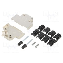 1 pcs x FISCHER ELEKTRONIK - 10162835 - Enclosure: for D-Sub connectors, D-Sub 25pin,D-Sub HD 44pin