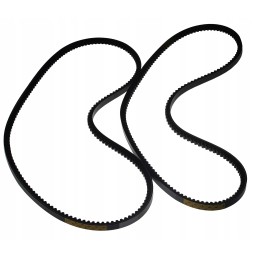 Set of V-belts for cat excavator loader cva