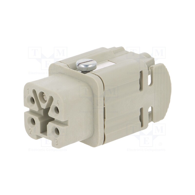 1 pcs x LAPP - 10432000 - Connector: HDC, female, EPIC H-A, PIN: 5, 4+PE, size H-A 3, 23A, 400V