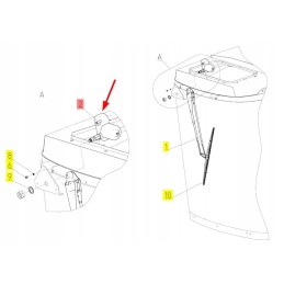 100526189 wiper motor