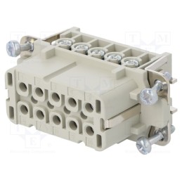 1 pcs x LAPP - 10441000 - Connector: HDC, female, EPIC H-A, PIN: 10, 10+PE, size H-A 10, 16A