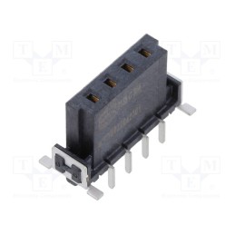 1 pcs x HARTING - 15620042701333 - Connector: PCB to PCB, female, PIN: 4, 2.54mm, har-flex® Power