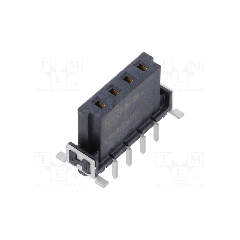 1 pcs x HARTING - 15620042701333 - Connector: PCB to PCB, female, PIN: 4, 2.54mm, har-flex® Power