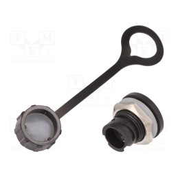 1 pcs x CONEC - 17-250021 - Socket, USB B mini, for panel mounting,front side nut, IP67