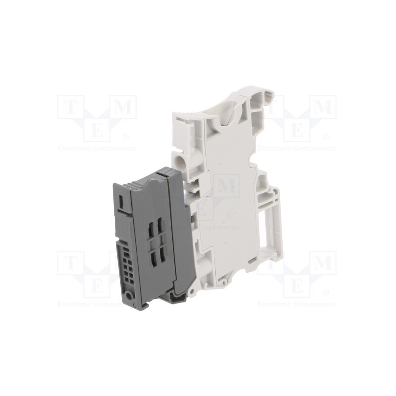 1 pcs x TE Connectivity - 1SNK508421R0000 (ZS10-SF-R1) - Splice terminal: rail, 0.5÷10mm2, ways: 1, terminals: 2, Width: 8mm