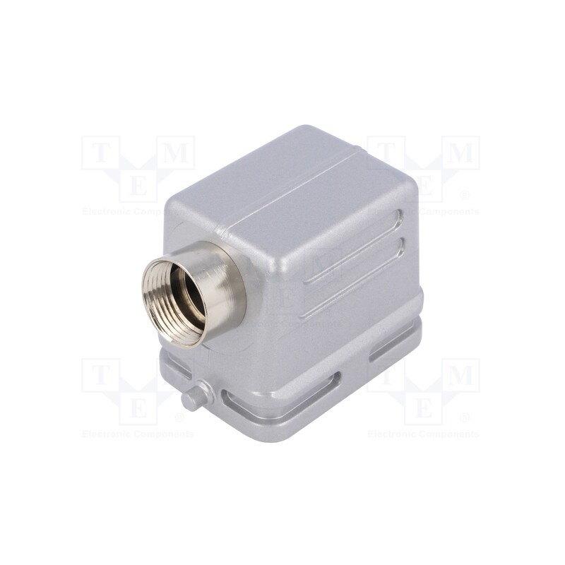 1 pcs x AMPHENOL - C14610G0065001 - Enclosure: for HDC connectors, C146, size E6, for cable, angled