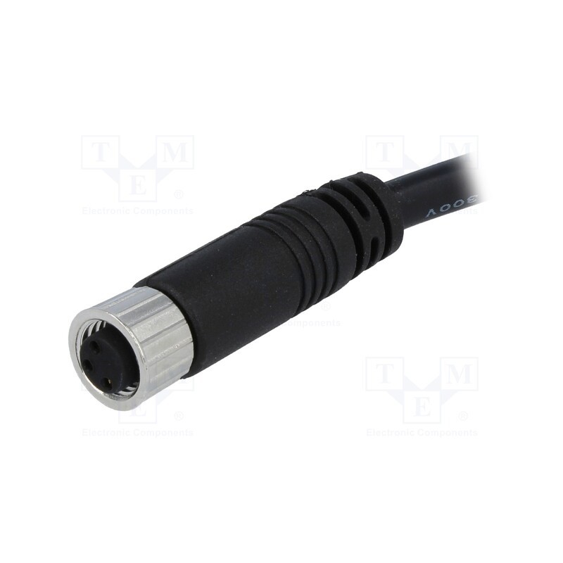 1 pcs x AMPHENOL LTW - 8-03AFFM-SL7A02 - Connector: M8, 2m, female, PIN: 3, straight, plug, 3A, IP67, 60V