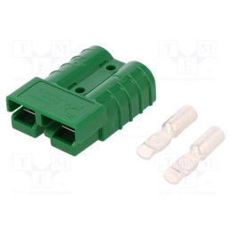 1 pcs x ANDERSON POWER PRODUCTS - 6331G10 - Plug, wire-wire, SB50, hermaphrodite, PIN: 2, for cable, crimped