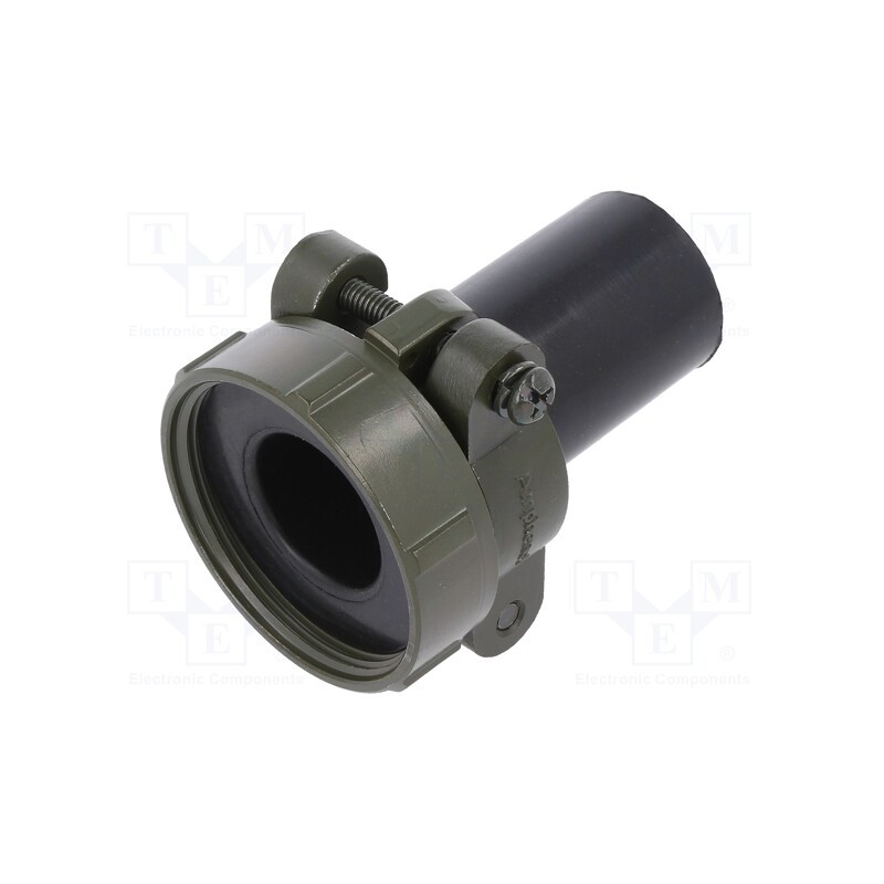 1 pcs x AMPHENOL - DS3057-16A - Cable hood and fastener, size 24,size 28, MS/DS, olive, 19.1mm