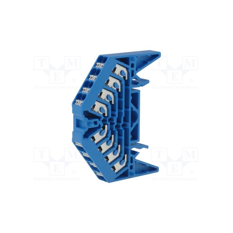1 pcs x WEIDMu00dcLLER - 1173920000 PRV 4 BL 35X15 WS - Splice terminal: rail, 1.5mm2, ways: 4, terminals: 16, blue, 250VAC