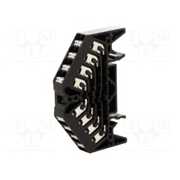 1 pcs x WEIDMu00dcLLER - 1173840000 PRV 4 SW 35X7.5 WS - Splice terminal: rail, 1.5mm2, ways: 4, terminals: 16, black, 250VAC