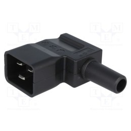 1 pcs x SCHURTER - 4789.12 - Connector: AC supply, plug, male, 16A, 250VAC, IEC 60320, C20 (I)