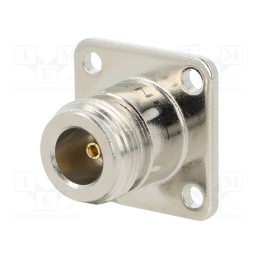 1 pcs x AMPHENOL RF - 082-97-RFX - Socket, N, female, straight, 50Ω, soldering, PTFE, gold-plated