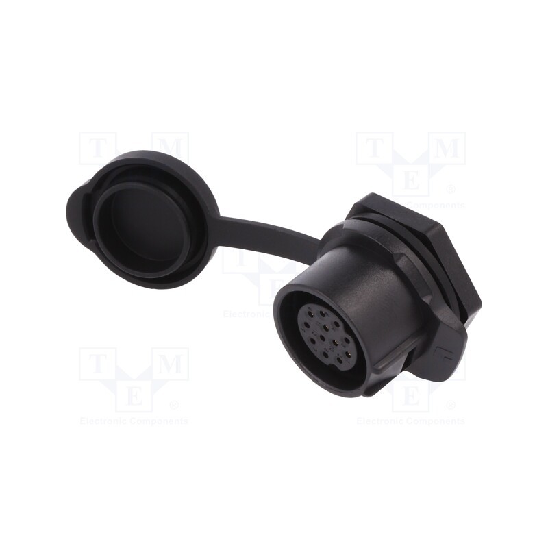 1 pcs x LUTRONIC - 2252 - Connector: circular, socket, size 20, 02, female, PIN: 12, for latch