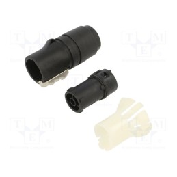 1 pcs x NEUTRIK - NAC3FX-W-TOP-L - MAINS CABLE CON. OUTLET CBC TOP L