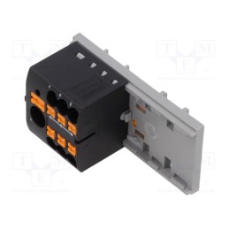 1 pcs x PHOENIX CONTACT - 1047454 - Splice terminal: distribution block, 1.5mm2,4mm2, ways: 1, grey