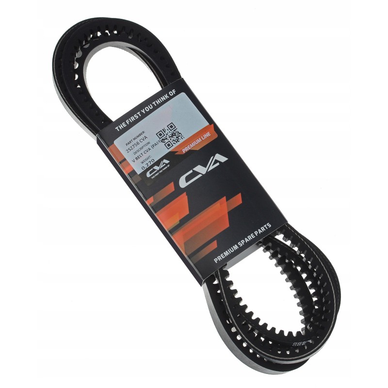 Set of V-belts cat excavator dump truck loader cva