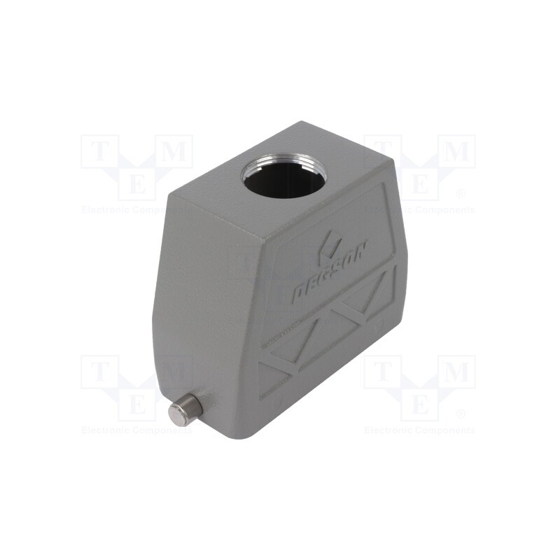 1 pcs x DEGSON ELECTRONICS - D16B-TEH-2G-PG21 - Enclosure: for HDC connectors, size D16B, for cable, for latch
