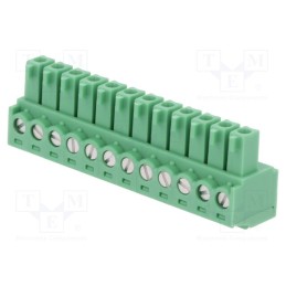 1 pcs x PHOENIX CONTACT - MC 1,5/12-ST-3,81 – 1803675 - Pluggable terminal block, 3.81mm, ways: 12, straight, plug, female