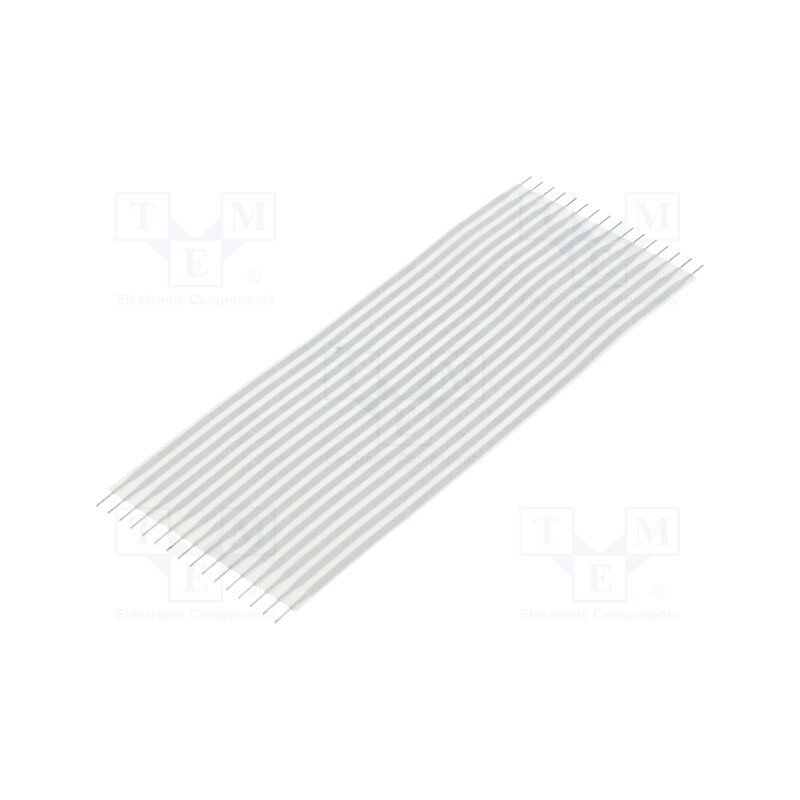 1 pcs x TE Connectivity - 5-1437145-7 - Connector: jumper cable, Cable ph: 2.54mm, L: 101.6mm, straight