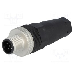 1 pcs x HIRSCHMANN - 933163100 ELST 5012 PG7 - Plug, M12, PIN: 5, male, A code-DeviceNet / CANopen, for cable