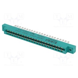 1 pcs x EDAC - 305-044-500-202 - Card edge, PIN: 44, soldering, for panel mounting,for cable, 305