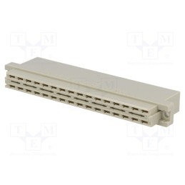1 pcs x HARTING - 9040323213 - Plug, DIN 41612, type D, female, PIN: 32, a+c, crimped, straight
