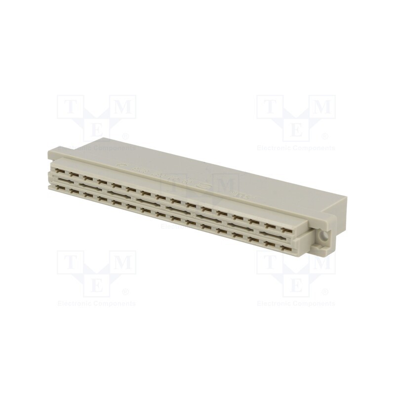 1 pcs x HARTING - 9040323213 - Plug, DIN 41612, type D, female, PIN: 32, a+c, crimped, straight