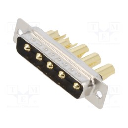 1 pcs x MH CONNECTORS - MHCDS5W5P4 - Special D-Sub, PIN: 5, plug, male, for cable, soldering, MHCD, 240V