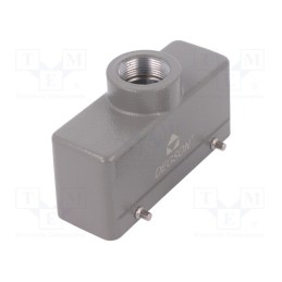 1 pcs x DEGSON ELECTRONICS - D24B-TE-4G-PG21 - Enclosure: for HDC connectors, size D24B, for cable, straight