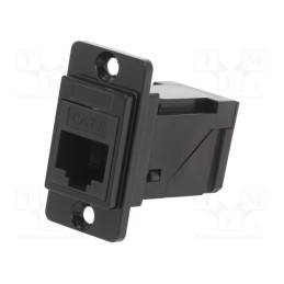 1 pcs x CLIFF - CP30752MB - Coupler, DUALSLIM, Cat: 6, Layout: 8p8c, RJ45 socket,both sides