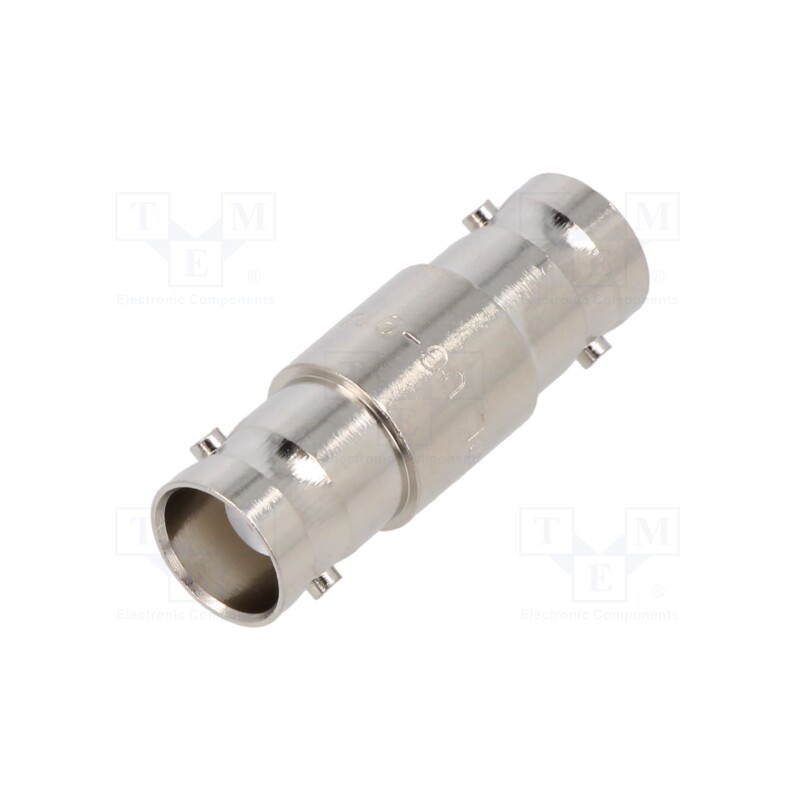 1 pcs x AMPHENOL RF - 031-219 - Adapter, BNC female,both sides, Insulation: PTFE, 50Ω, Mat: brass