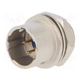1 pcs x HIROSE - HR10-7R-4P(73) - Connector: circular, HR10, push-pull, socket, 2A, gold-plated, male