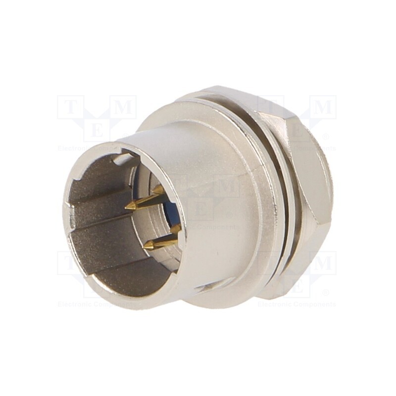 1 pcs x HIROSE - HR10-7R-4P(73) - Connector: circular, HR10, push-pull, socket, 2A, gold-plated, male