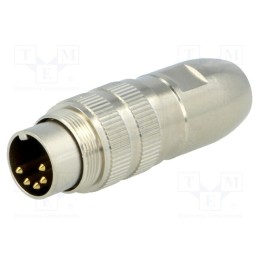 1 pcs x LUMBERG - 0332 05 - Connector: M16, plug, male, soldering, for cable, PIN: 5, 5A, 60V