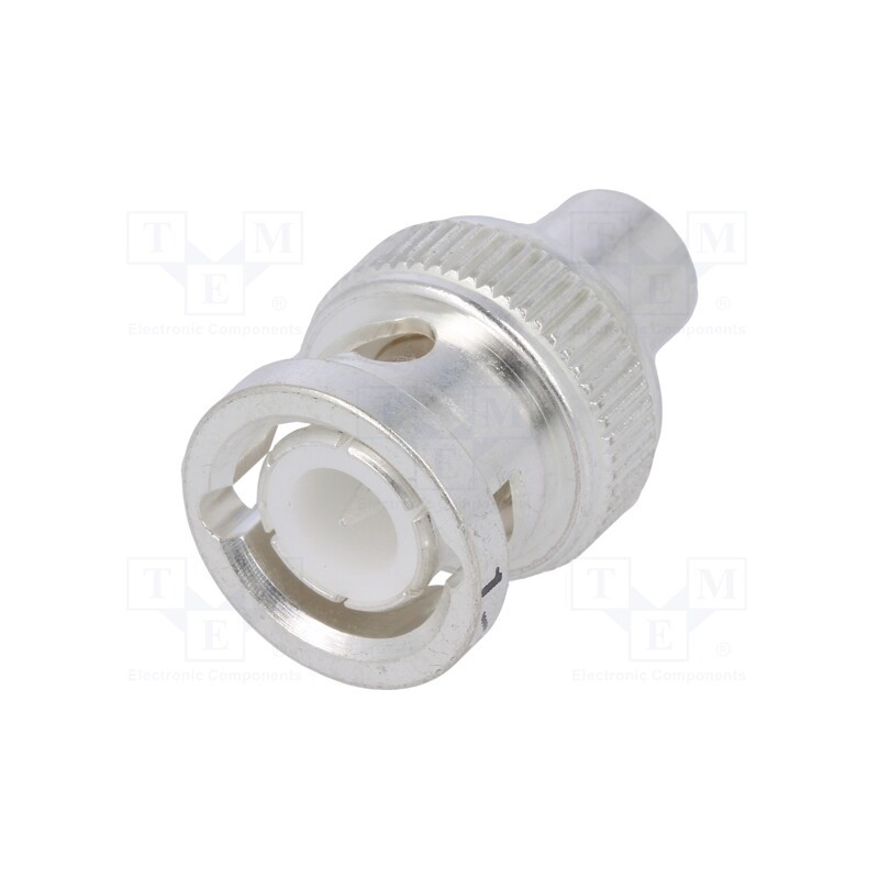 1 pcs x TE Connectivity - 1-1337463-0 - Terminator, BNC, 50Ω, PTFE, silver plated