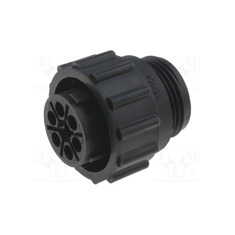 1 pcs x TE Connectivity - 211399-1 - Plug, female, PIN: 7, w/o contacts, CPC Series 1, for cable