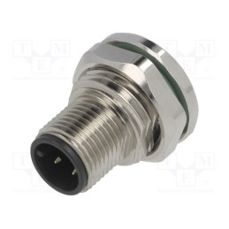 1 pcs x DEGSON ELECTRONICS - SP-M12A-04P-MM-SF8002-00A(H) - Socket, M12, PIN: 4, male, A code-DeviceNet / CANopen, THT, 250V, 4A