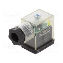 1 pcs x MURR ELEKTRONIK - 7000-29805-0000000 - Connector: valve connector, plug, form B, 11mm, female, PIN: 3, 24V