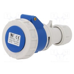 1 pcs x PAWBOL - B.1924 - Connector: AC supply, plug, female, 16A, 400VAC, IEC 60309, IP67
