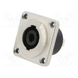 1 pcs x NEUTRIK - NLT4MPXX - SPEAKON TX-PANEL 4POLE MALE