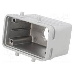1 pcs x AMPHENOL - C14611G0106001 - Enclosure: for HDC connectors, C146, size E10, for cable, EMC