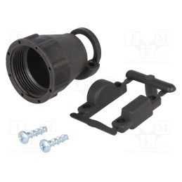 1 pcs x TE Connectivity - 182655-1 - Cable hood and fastener, CPC, size 17, 11.5mm, straight